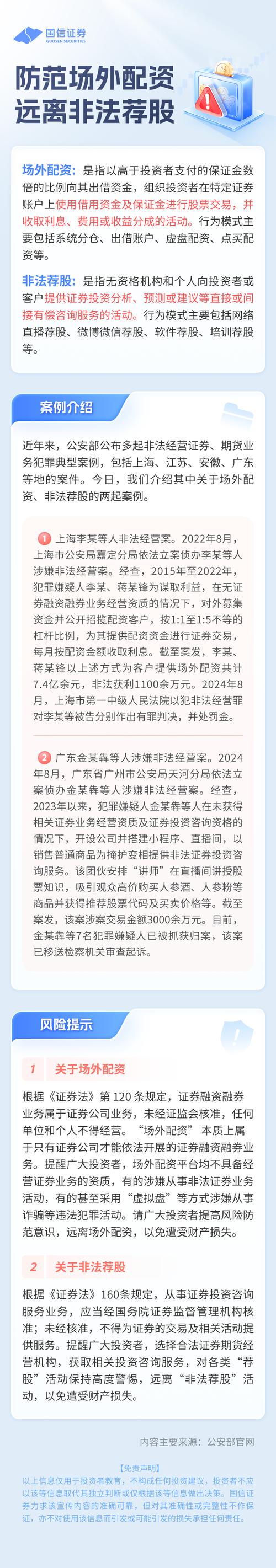 场外配资违法活动_投资者防范意识_股票配资工作合法吗