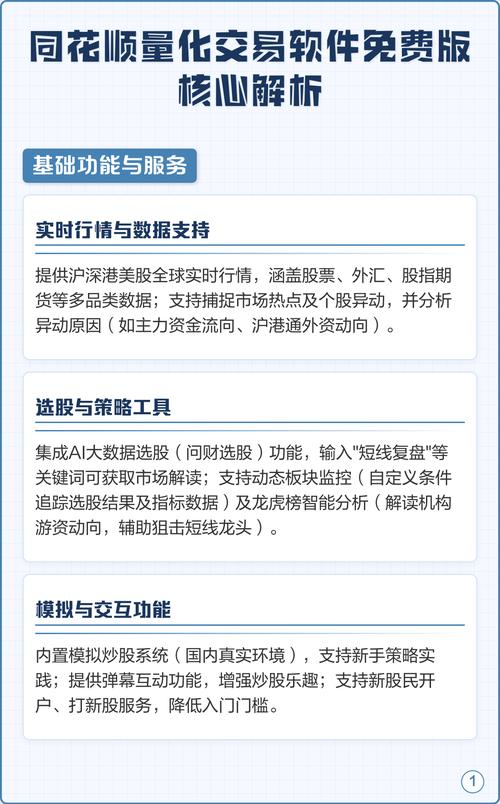同花顺实时行情数据服务_同花顺量化交易软件_同花顺APP功能优势