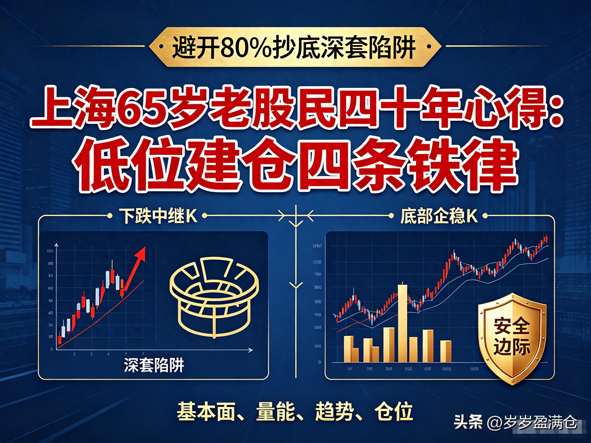 股票配资宝：避开八成抄底陷阱，老股民四招低位建仓