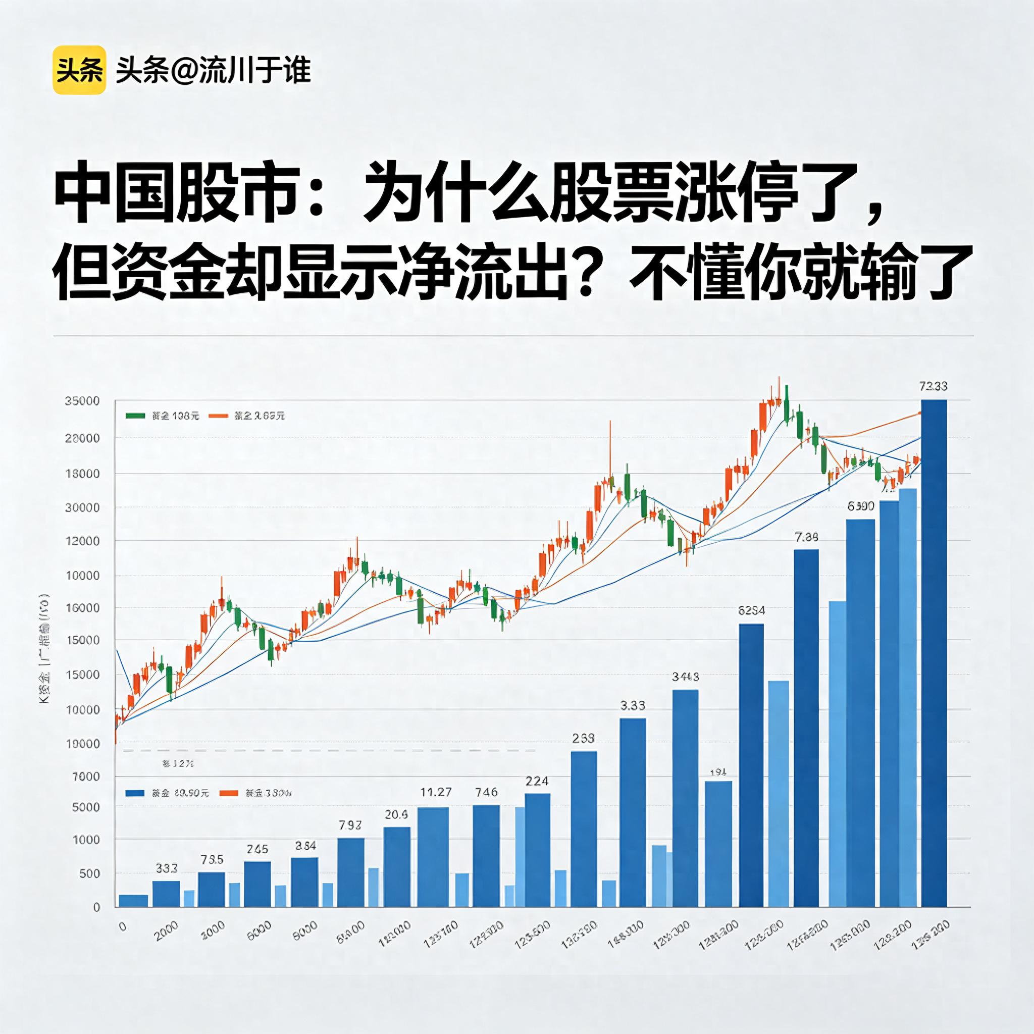涨停个股资金净流出，是卖还是留？看懂主力真实意图